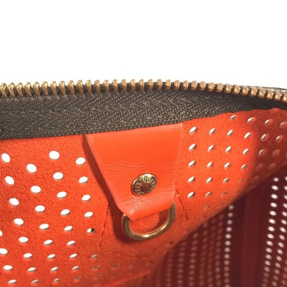 LOUIS VUITTON M95182 MonogramPerfo Speedy 30 Hand Bag MonogramPerfoCanvas Orange - Picture 14 of 15